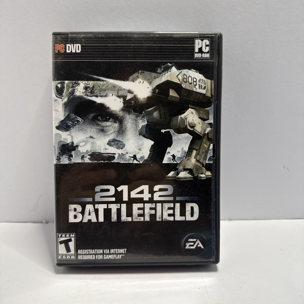 Battlefield 2142 (PC DVD-ROM, 2006) With Box and Manuals
